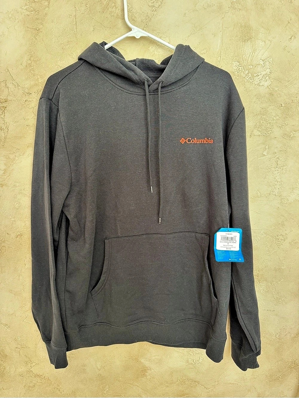 Columbia Men's Crimson CSC Hoodie Graphic Black Medium